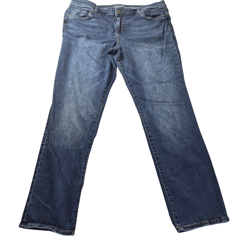 KUT from the Kloth Boyfriend SP094MF3 Womens 16‎ Dark Wash Straight Leg Jeans